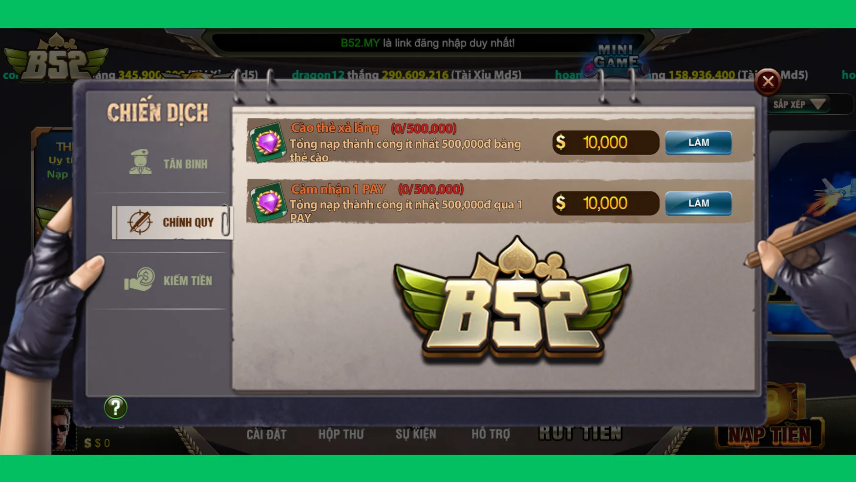 Về chúng tôi B52 Club- Khuyến mãi liên tục